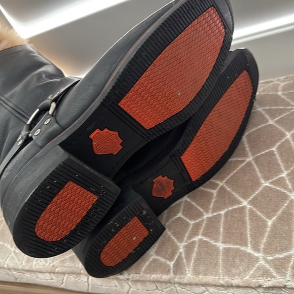 Harley Davidson leather moto boots - Picture 6 of 9